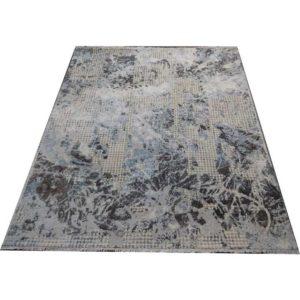 snow hand knotted rug