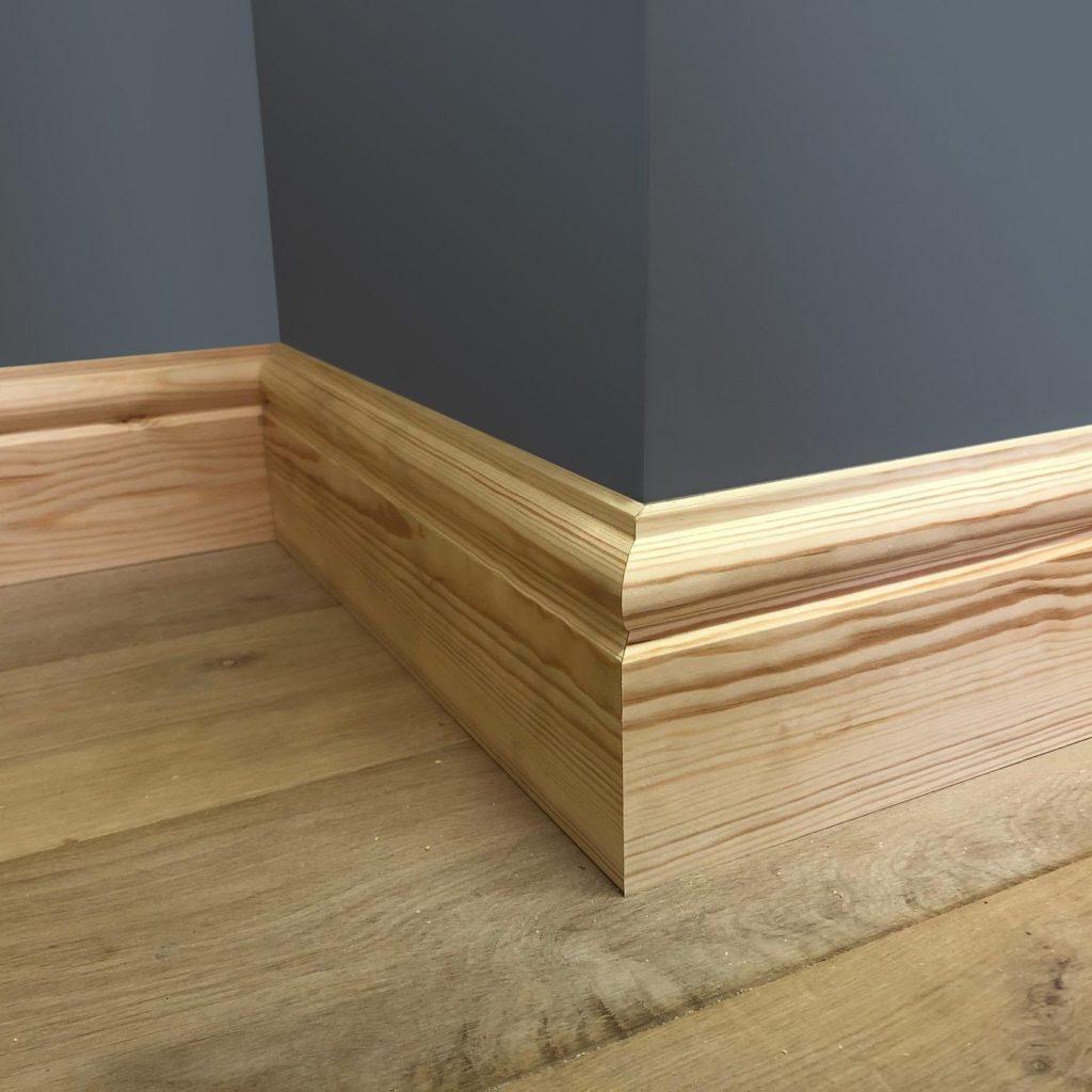 Skirting accessories for laminate flooring
