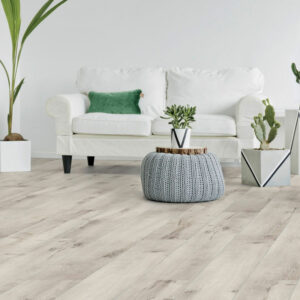 Oak creme laminate flooring by Classen